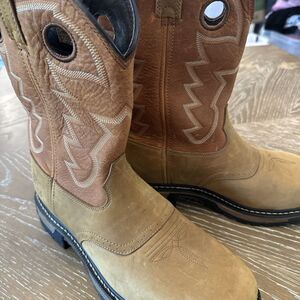 NEW ~ ROCKY Original Ride  STEEL TOE WATERPROOF Western‎ Boots RKYW041 ~ Size 11